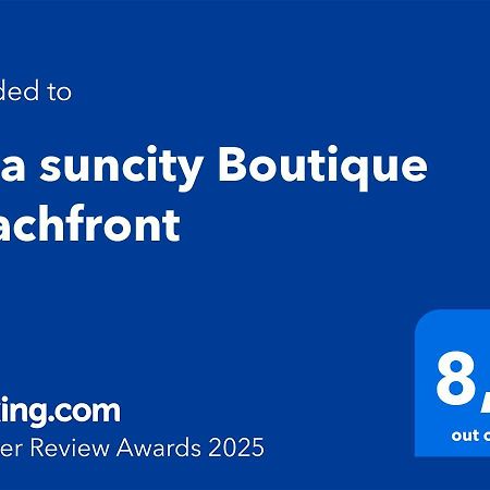 Villa Suncity Boutique Beachfront Ajía Nápa Kültér fotó